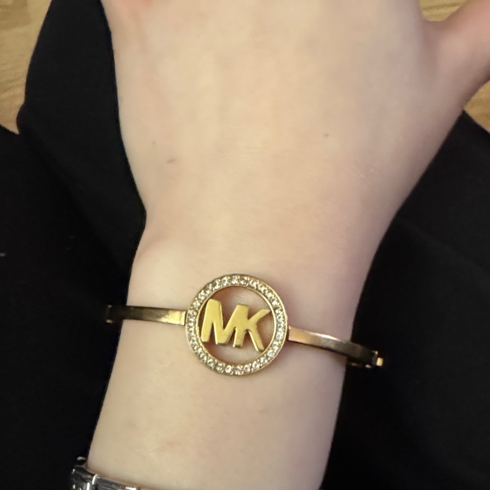 Michael Kors Gold Logo Bangle